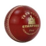 Pro Sports|SF True Test Red Cricket Leather Ball (Pack of 1)