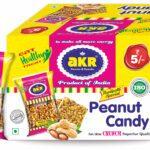 Birthday Peanut Candy Box | Kovilpatti Special | Nutritious Bar, No Added Preservatives and Colours (50Pcs Box)