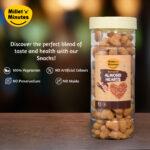 Millets n minutes| Millet Pops- Barnyard Millet Almond Heart | Pack of 2-Each of 80gms