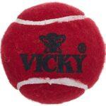 Pro Sports| Vicky Rubber Cricket Ball, (Red, Maroon) Standard Size ( PACK OF 3)