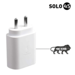 Shop-O-Holics| SOLO 45(45W) MOBILE CHARGER (WHITE)