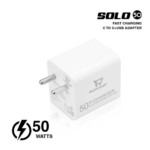 Shop-O-Holics| SOLO 50(50W) MOBILE CHARGER (WHITE)