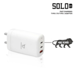 Shop-O-Holics| SOLO 95(95W) MOBILE CHARGER (WHITE)