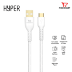Type C Fast Sync And Charging Cable 1.5 M USB Type C Cable (Compatible With Mobile, One Cable)(White)