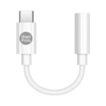 Shop-O-Holics| HAPI POLA |Type C |3.5 mm Headphone Jack Adapter for All Type C Smartphones (White)